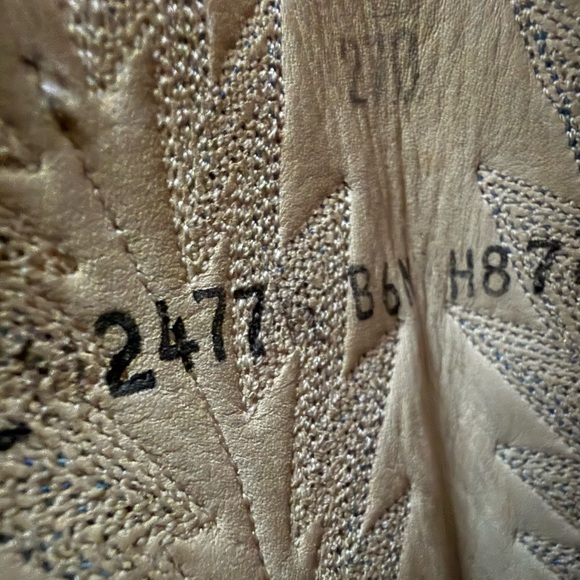 Larry Mahan Red Cowgirl Boots - Picture 8 of 9